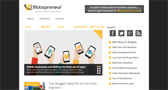 Desktop Screenshot of mobopreneur.com